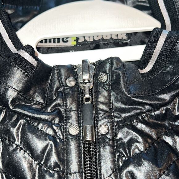 JAMIE SADOCK  quilted pink / black zip jacket. XL. Excellent condition - Picture 4 of 14